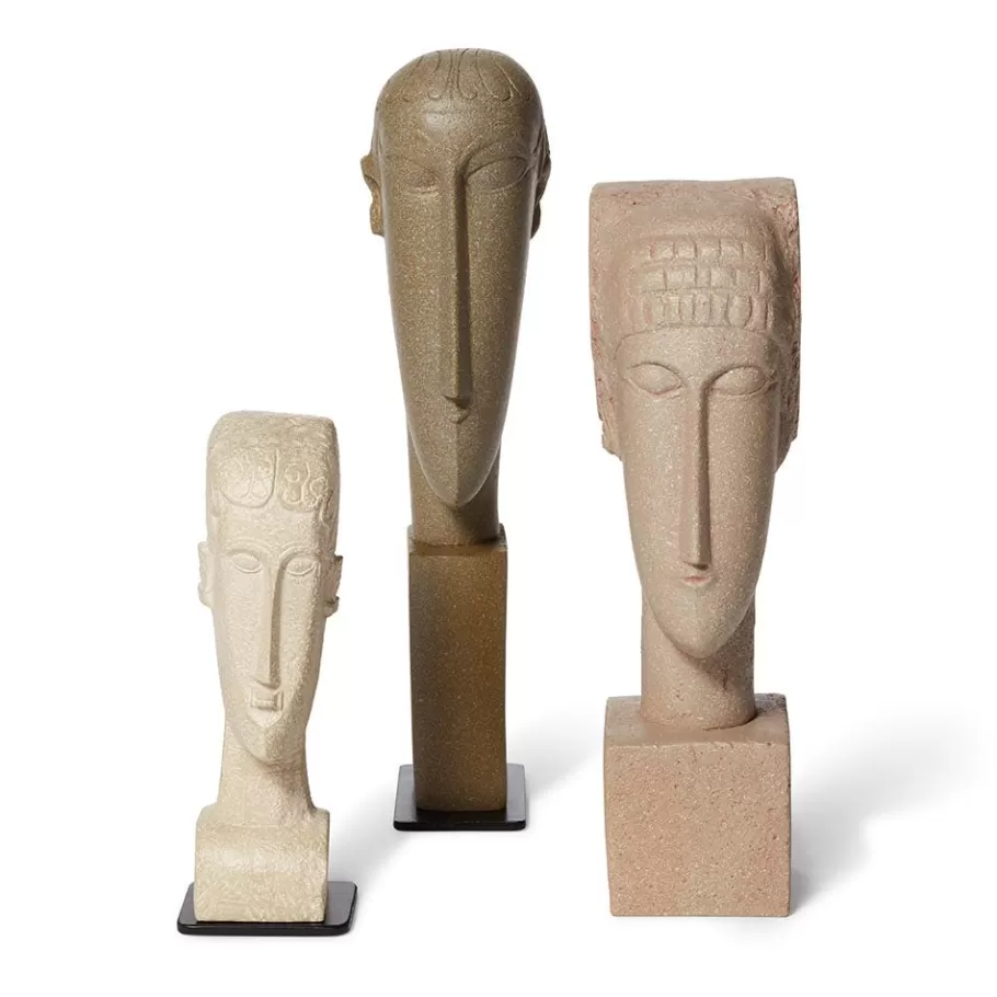 The Met Store Sculpture*Amedeo Modigliani: Tête Sculpture Set