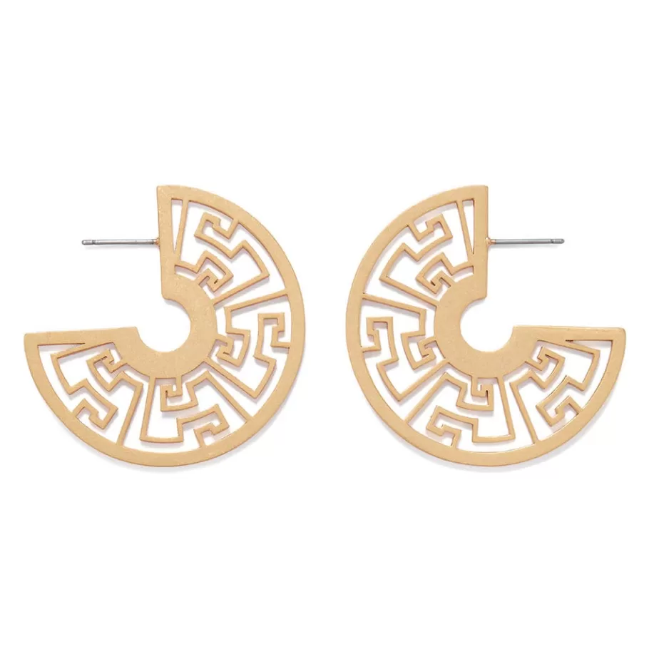 The Met Store Earrings*Ancient Fretwork Earrings