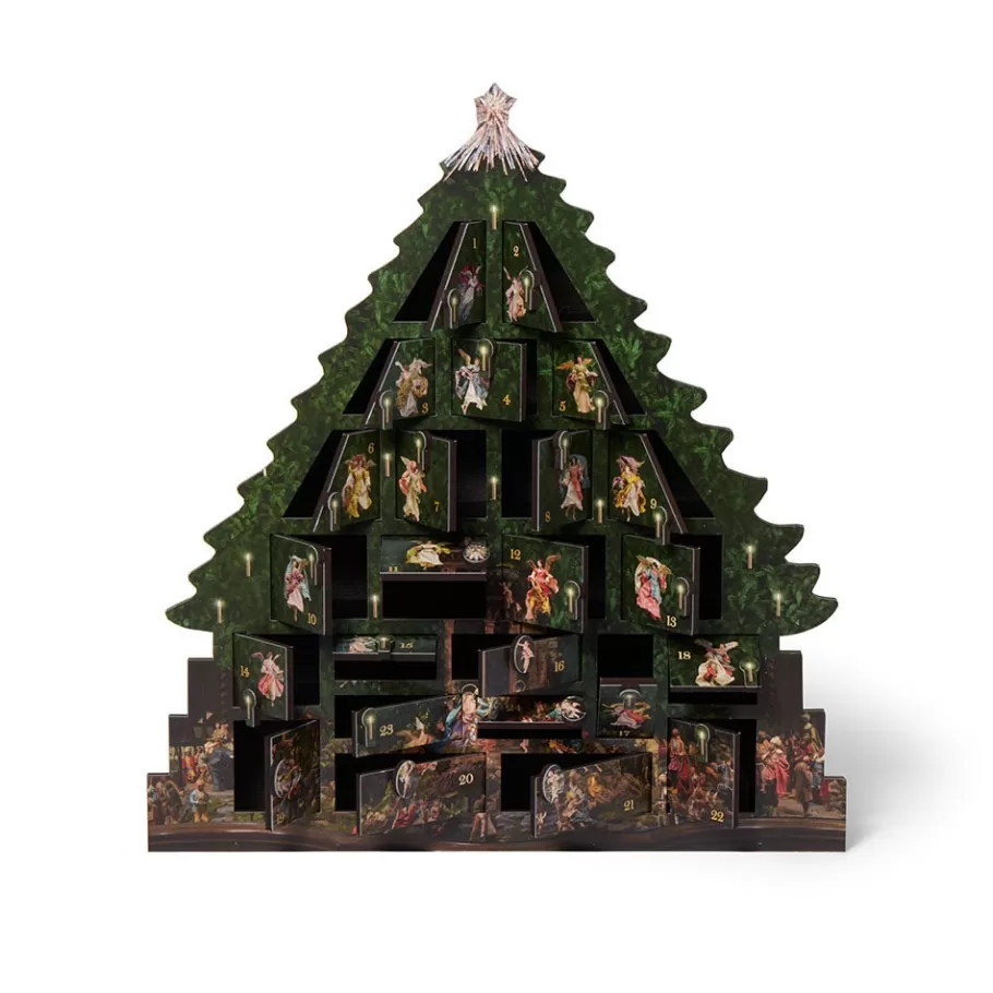 The Met Store Calendars*Angel Tree Wooden Advent Calendar