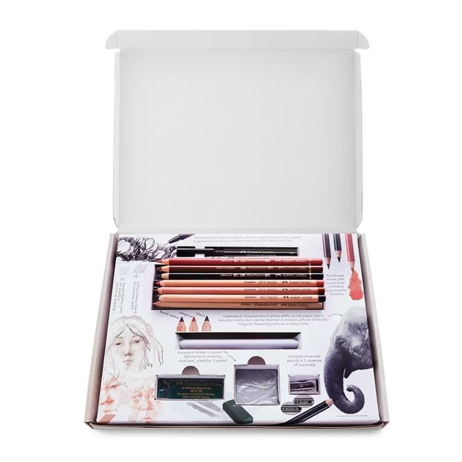 The Met Store Art Supplies & Easels*Art & Graphic Try It Box: Dry Mediums