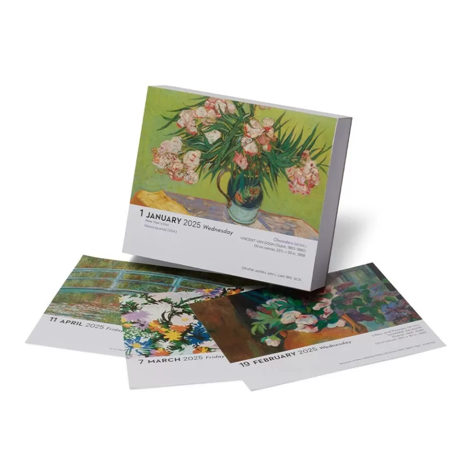 The Met Store Calendars*Art of Flowers Day-to-Day Calendar 2025