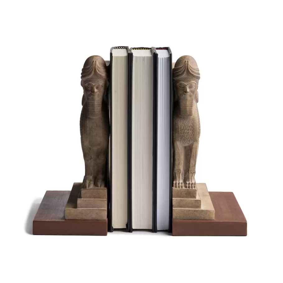 The Met Store Sculpture | Decorative Accents*Assyrian Palace Guard Bookends