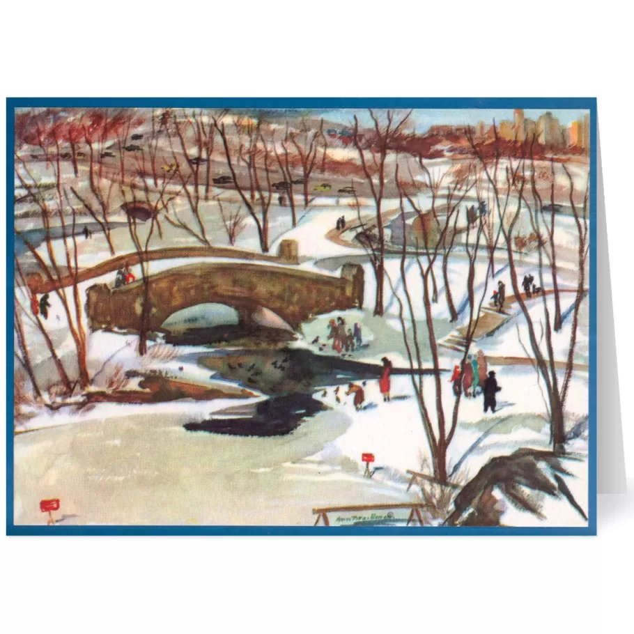 The Met Store Holiday Cards*Brockman: Park in Winter Holiday Cards