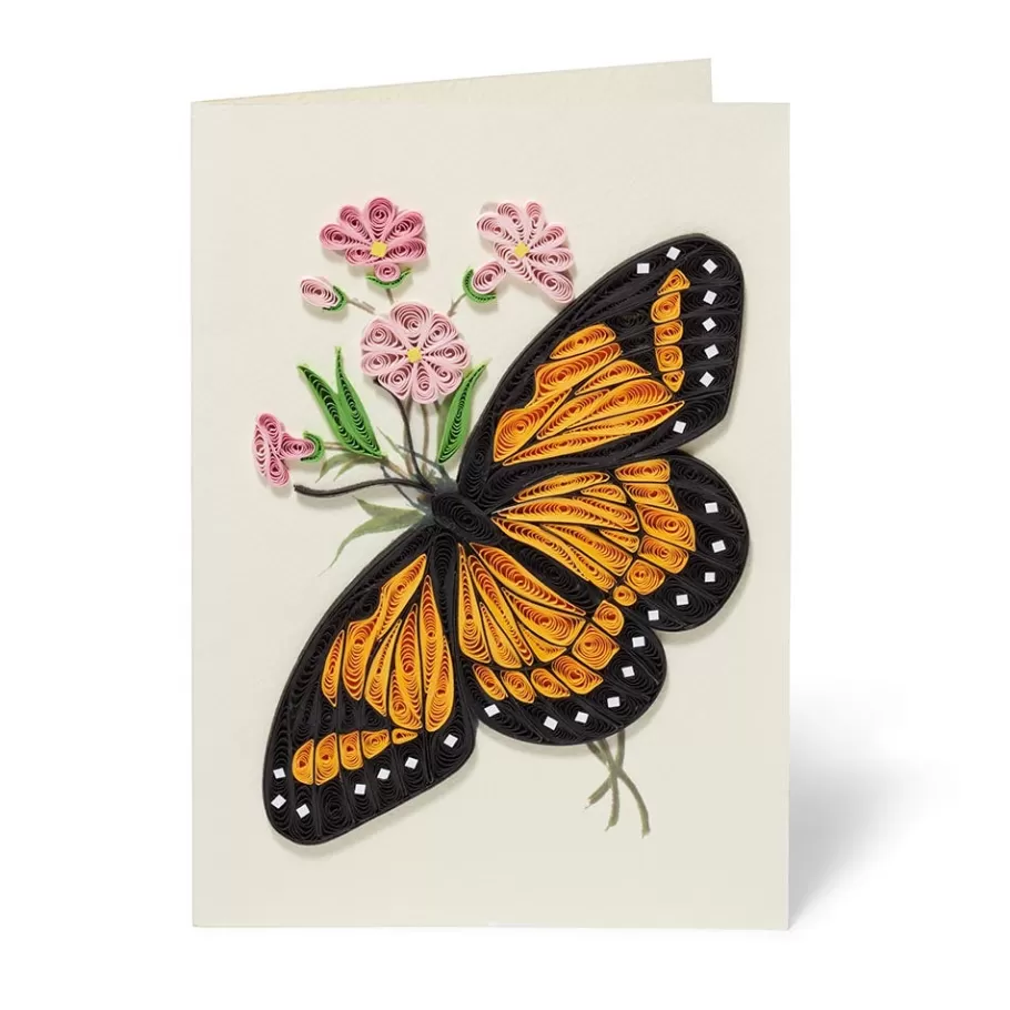 The Met Store Notecards & Correspondence*Butterfly Quilled Card