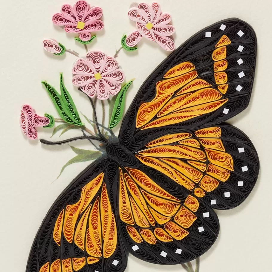 The Met Store Notecards & Correspondence*Butterfly Quilled Card