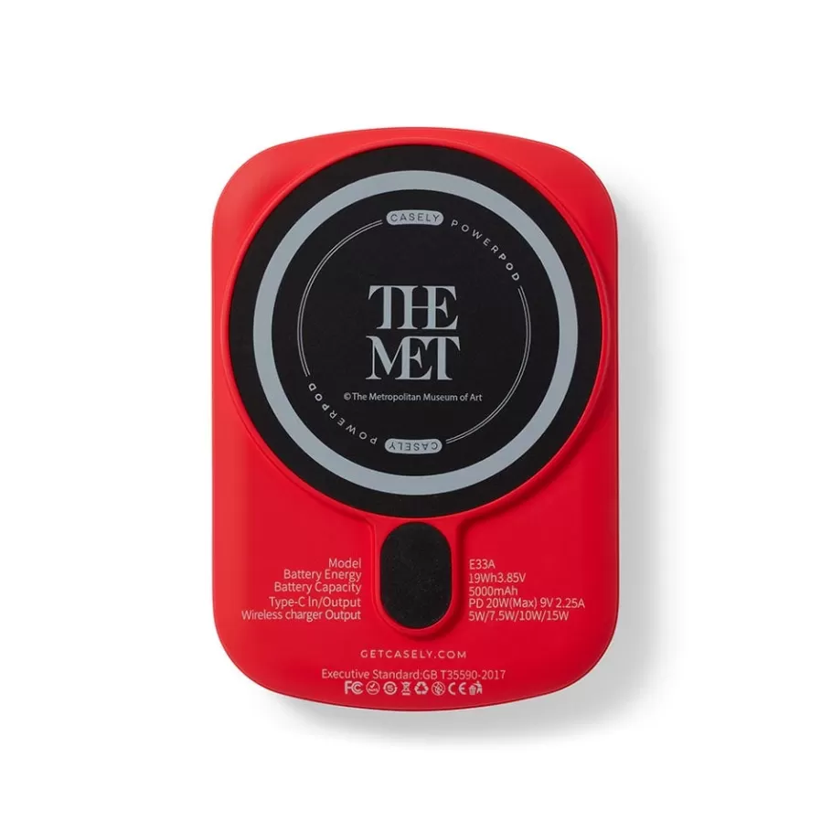 The Met Store Office | Small Accessories*Casely Met Logos Power Pod Wireless Charger