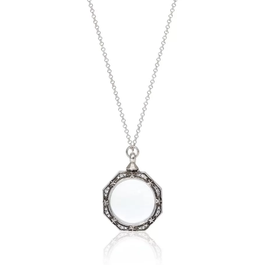 The Met Store Necklaces*Celestial Octagonal Magnifier Pendant Necklace