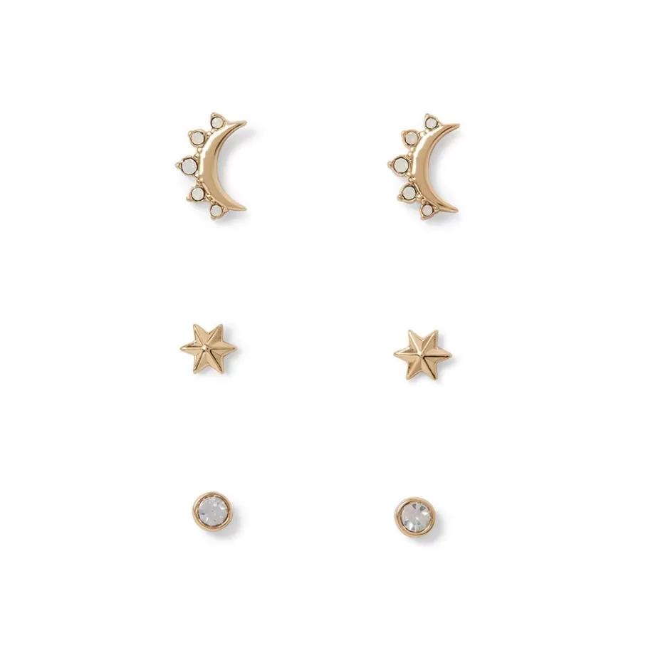 The Met Store Earrings*Celestial Symbols Stud Earrings Set