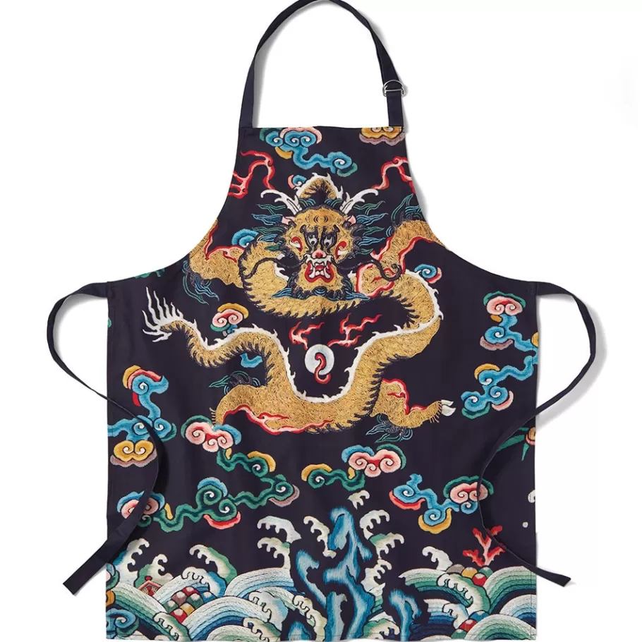 The Met Store Tableware*Chinese Dragon Rank Badge Apron