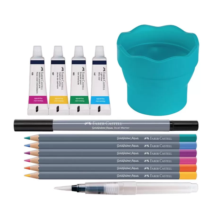 The Met Store Art Supplies & Easels*Creative Studio Try It Box: Wet Mediums