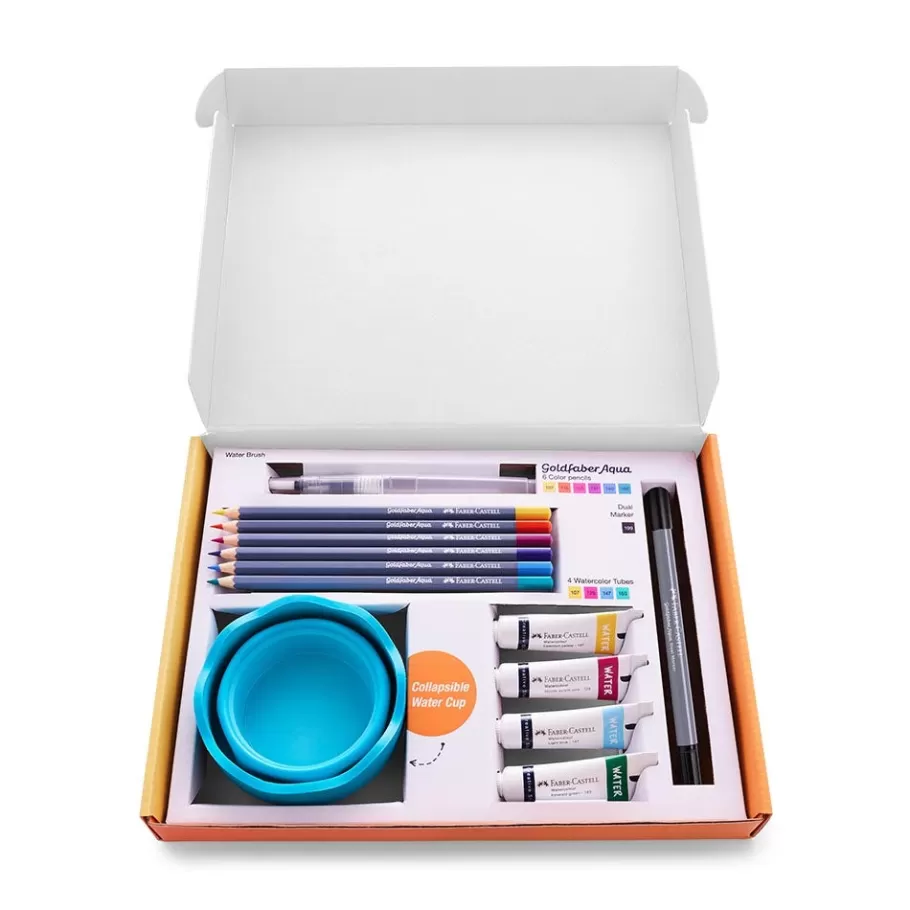 The Met Store Art Supplies & Easels*Creative Studio Try It Box: Wet Mediums