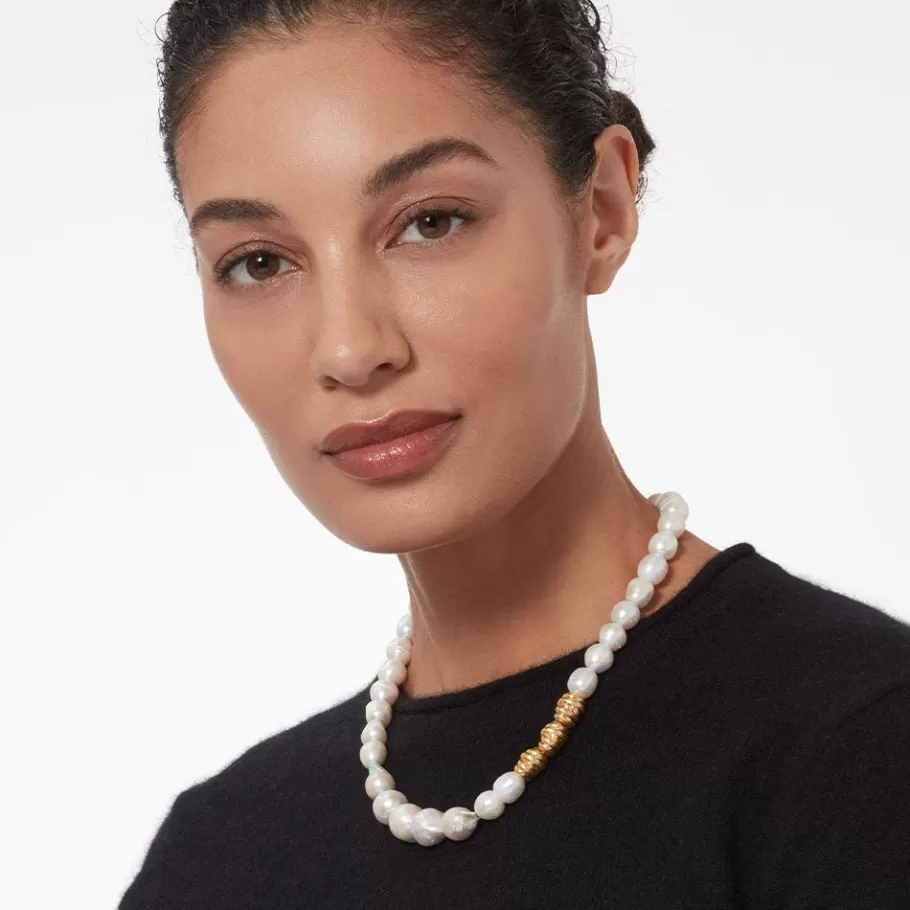 The Met Store Jewelry Sets*Cypriot Twist Pearl Necklace and Drop Earrings Set