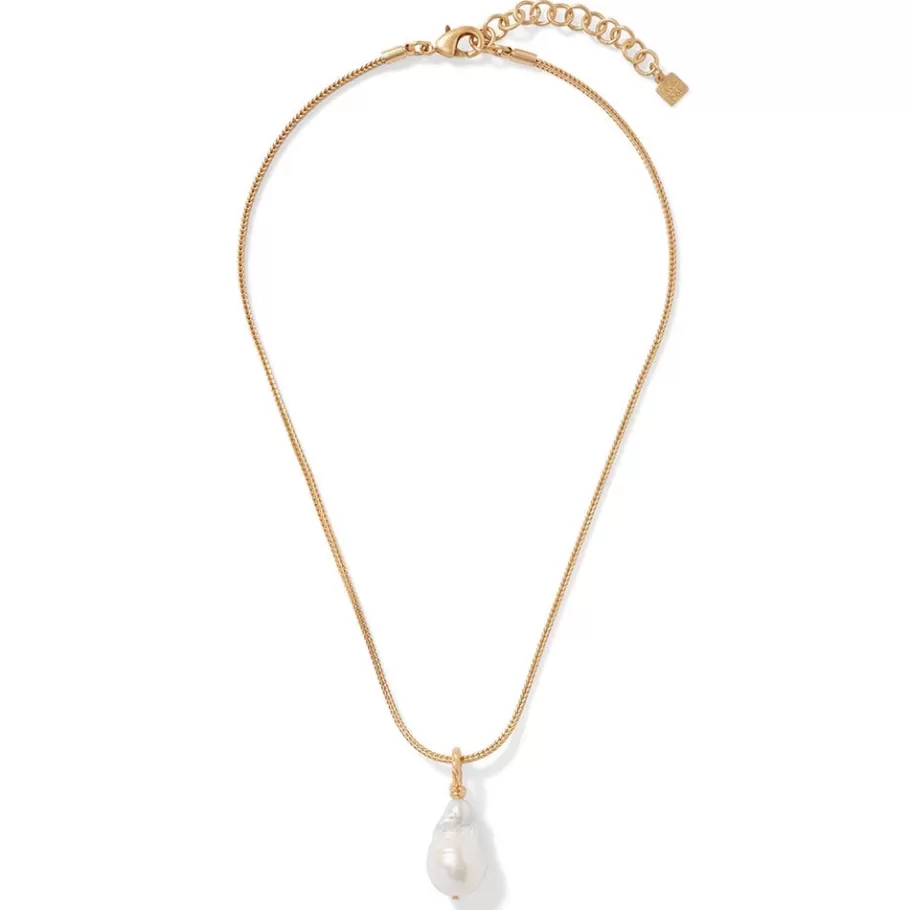 The Met Store Necklaces*Cypriot Twist Pearl Pendant Necklace