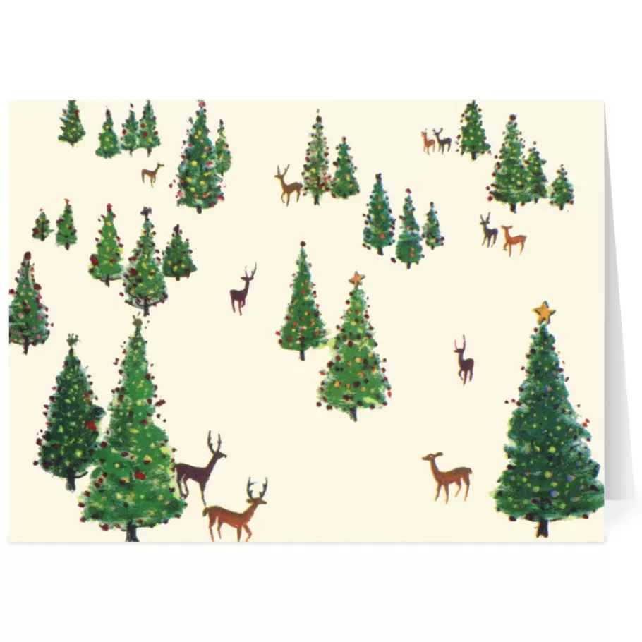 The Met Store Holiday Cards*Dehn: Christmas Tree Forest Holiday Cards