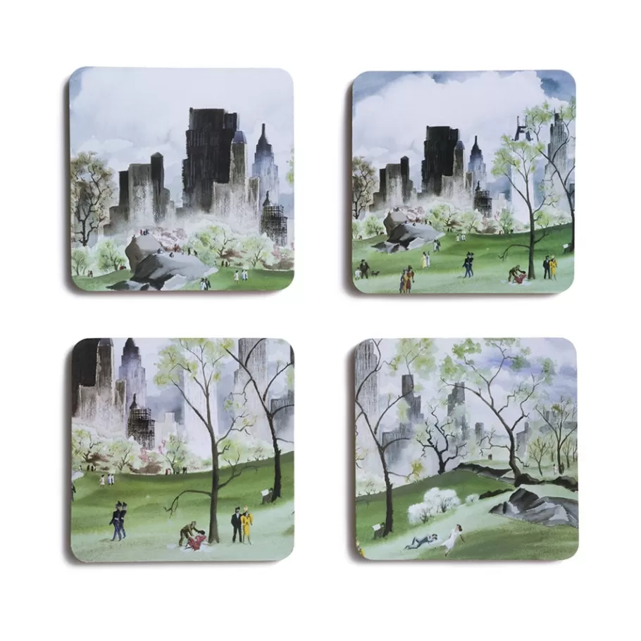 The Met Store Tableware*Dehn Spring in Central Park Coasters