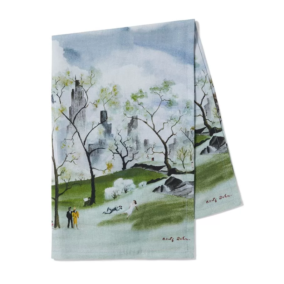 The Met Store Decorative Accents*Dehn Spring in Central Park Tea Towel