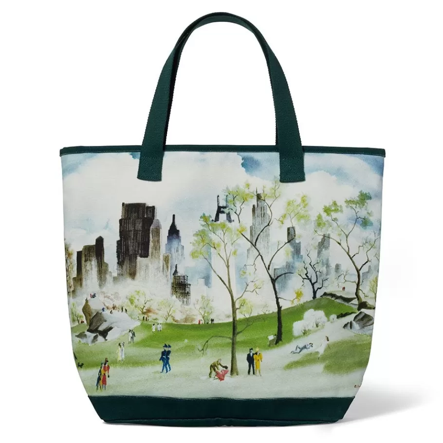 The Met Store Bags*Dehn Spring in Central Park Zip Tote