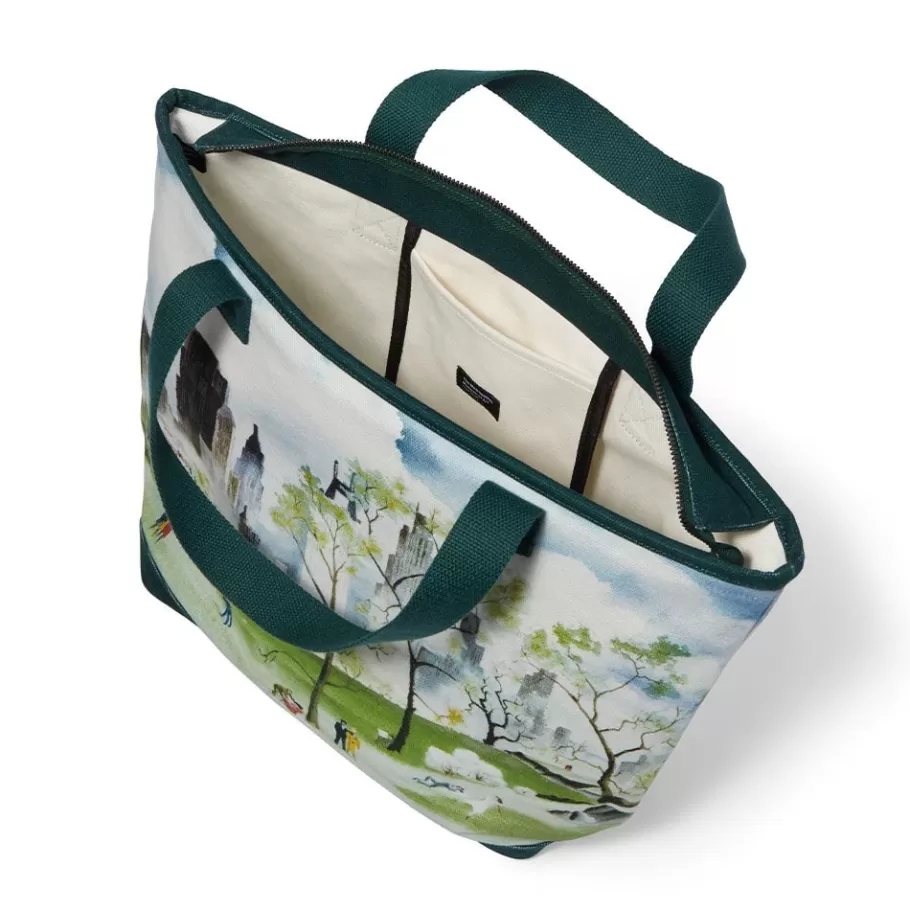 The Met Store Bags*Dehn Spring in Central Park Zip Tote