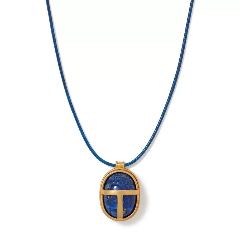 The Met Store Necklaces*Egyptian Heart Scarab Pendant Necklace