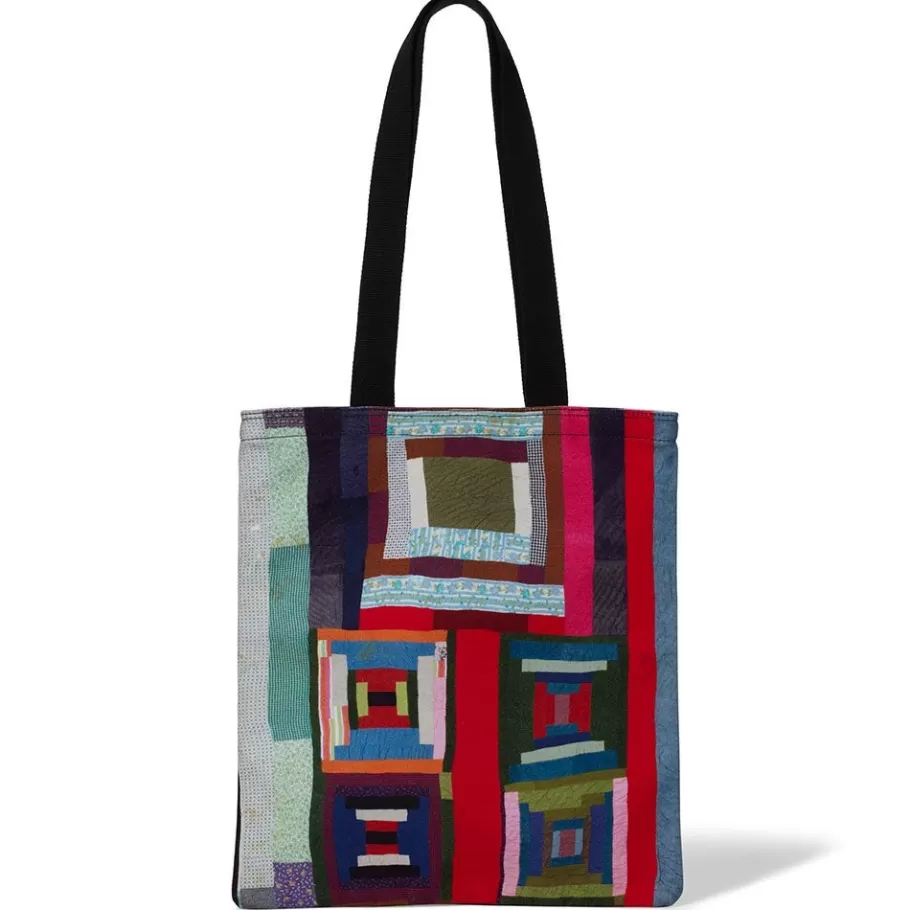 The Met Store Bags*Gee's Bend Pettway Quilt Design Tote