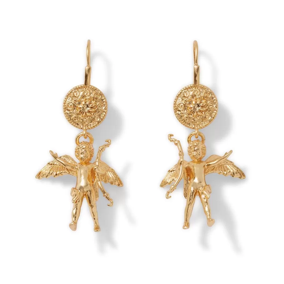 The Met Store Earrings*Greek Eros Drop Earrings