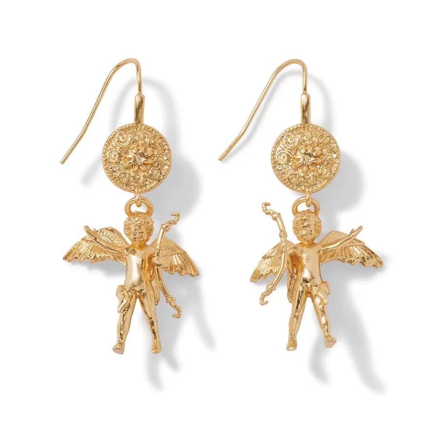 The Met Store Earrings*Greek Eros Drop Earrings