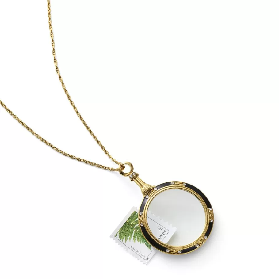 The Met Store Necklaces*Hand-Enameled Magnifier Pendant Necklace