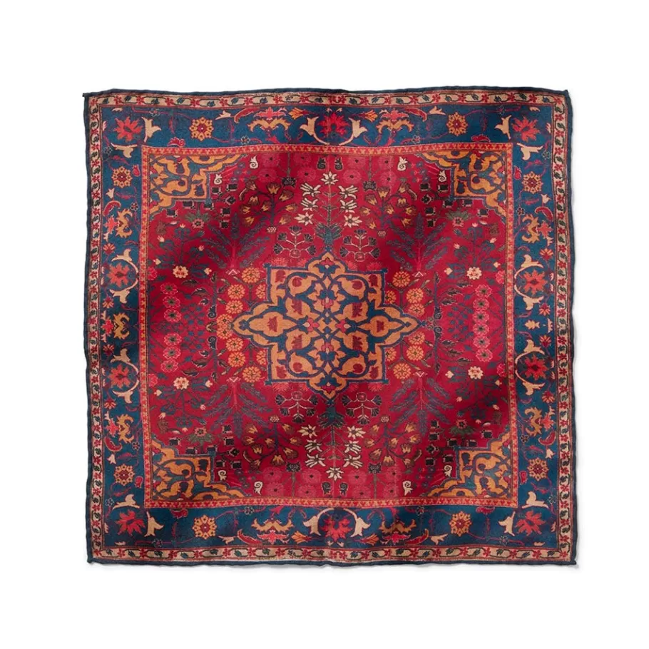 The Met Store Small Accessories*Iranian Vase Carpet Silk Pocket Square