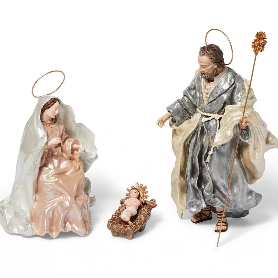 The Met Store Ornaments*Italian Crèche Holy Family Figurine Set