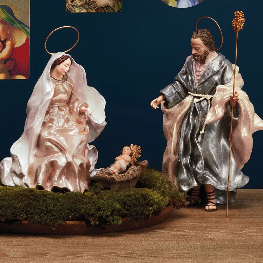 The Met Store Ornaments*Italian Crèche Holy Family Figurine Set