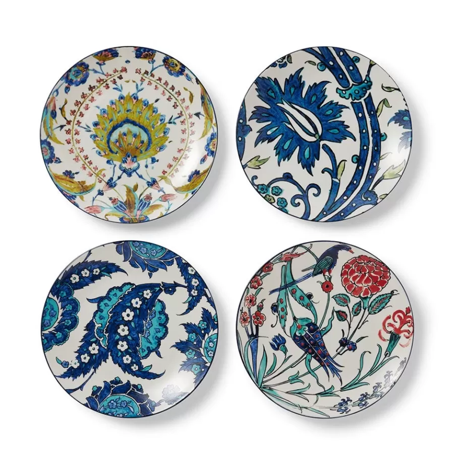 The Met Store Tableware*Iznik Garden Side Plate Set