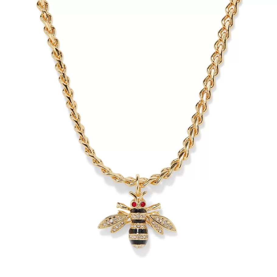 The Met Store Necklaces*Jeweled Bee Pendant Necklace