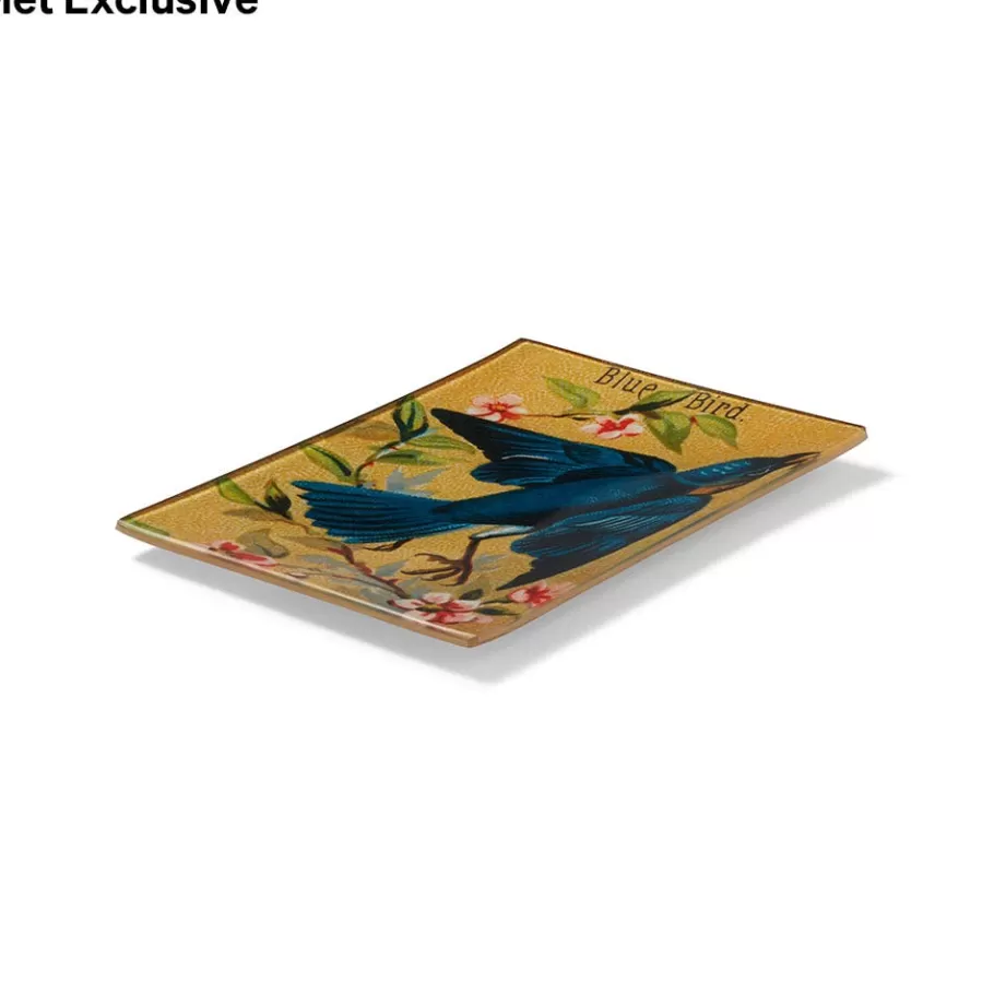 The Met Store Decorative Accents*John Derian Bluebird Mini Decoupage Tray