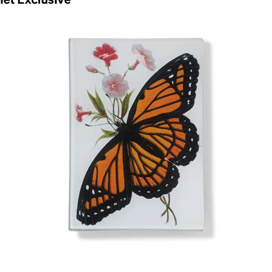 The Met Store Decorative Accents*John Derian Dark Veinlet Butterfly Mini Decoupage Tray