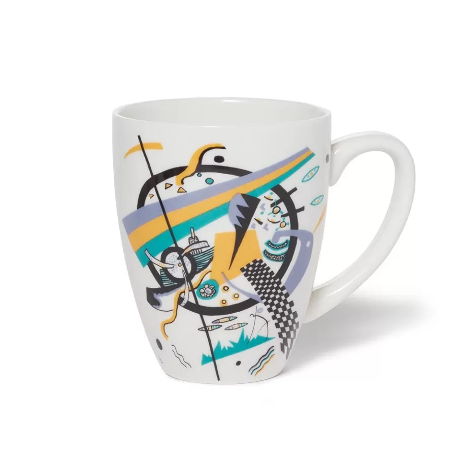 The Met Store Tableware*Kandinsky Small Worlds Covered Mug with Tea Infuser