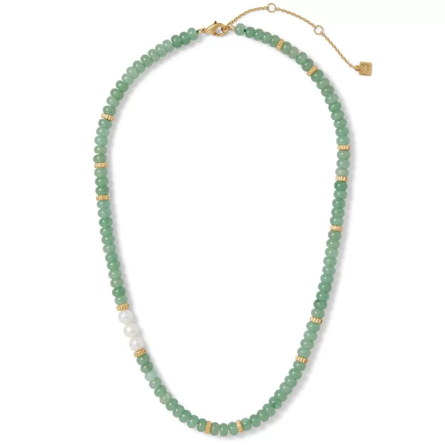 The Met Store Necklaces*Karavas Gems Aventurine Beaded Necklace