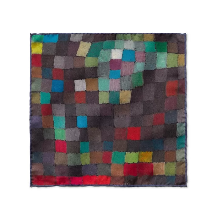 The Met Store Small Accessories*Klee May Picture Silk Pocket Square