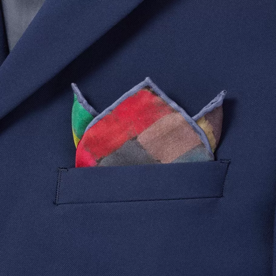 The Met Store Small Accessories*Klee May Picture Silk Pocket Square