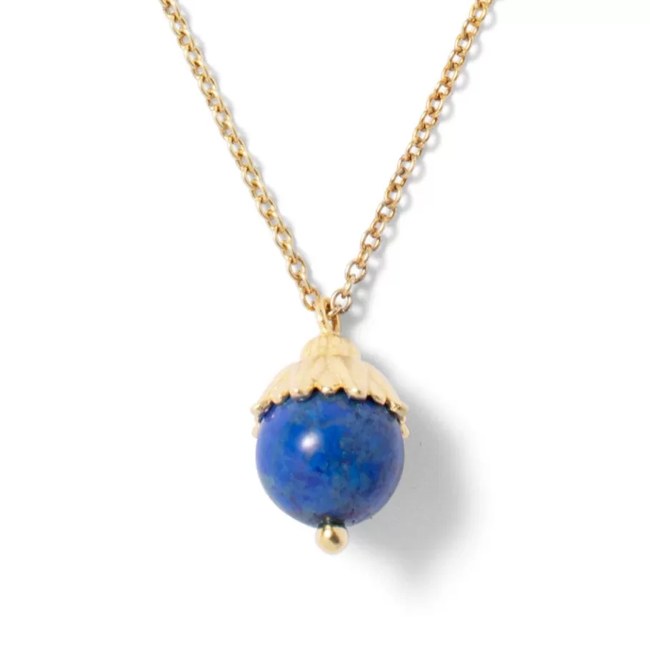 The Met Store Necklaces*Lotus Bead Pendant Necklace