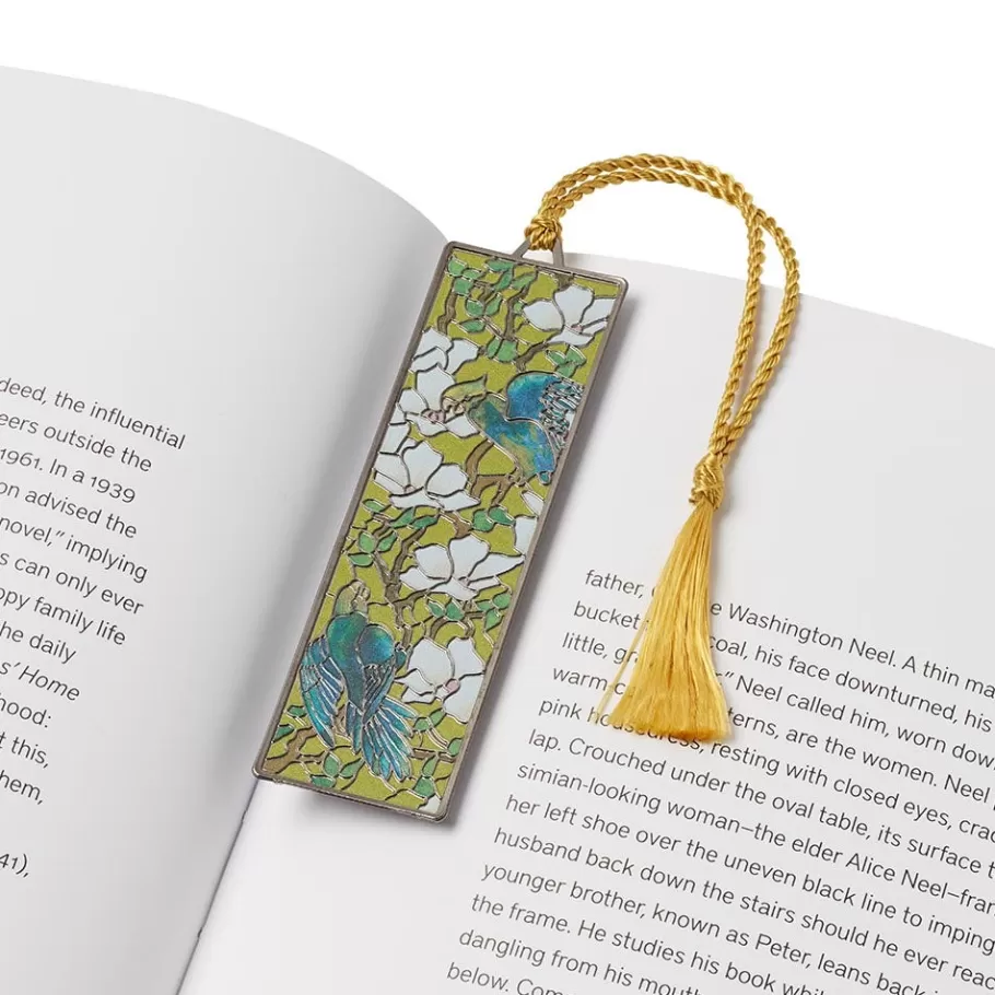 The Met Store Office*Louis C. Tiffany Hibiscus and Parrots Bookmark