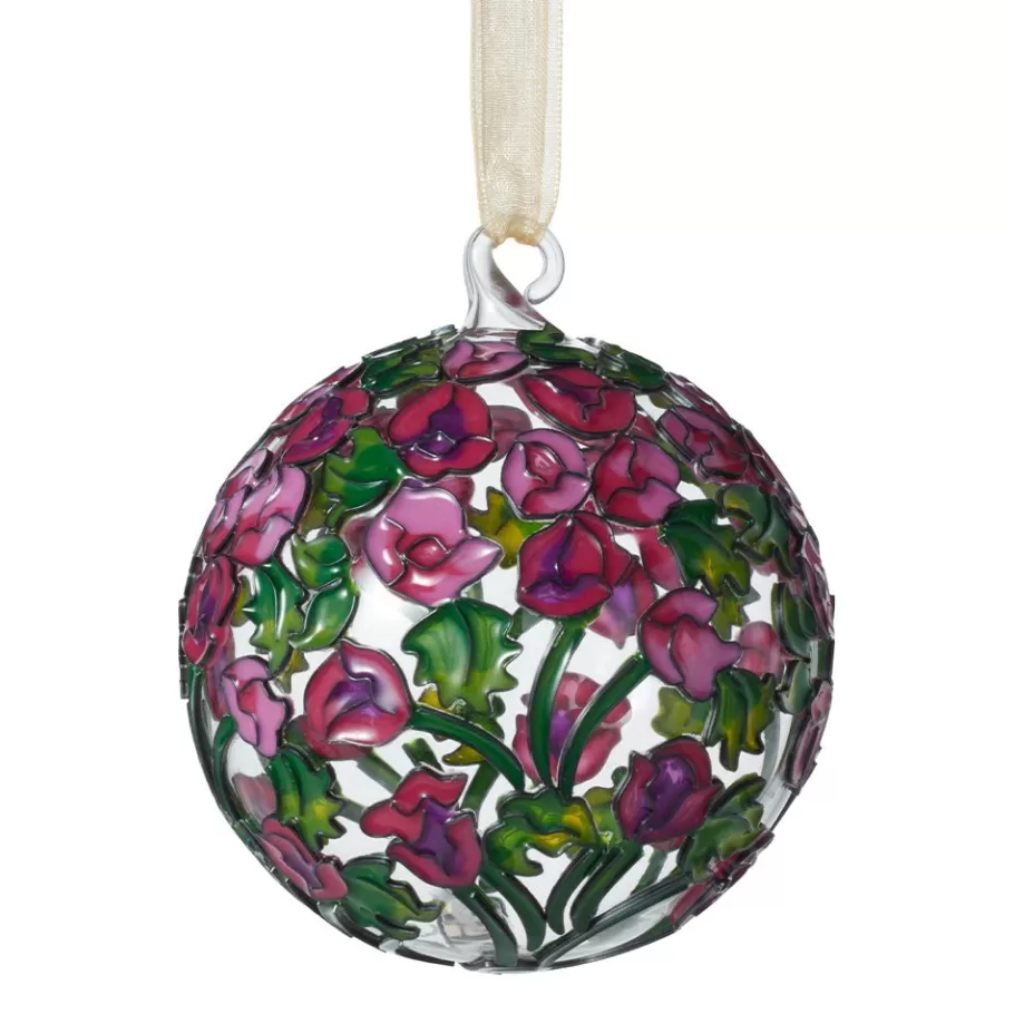 The Met Store Ornaments*Louis C. Tiffany Hollyhocks Cloisonné Ornament