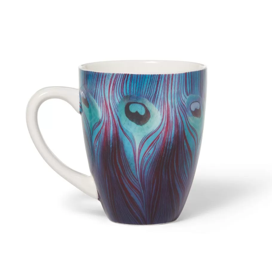 The Met Store Tableware*Louis C. Tiffany Peacock Feather Covered Mug with Tea Infuser