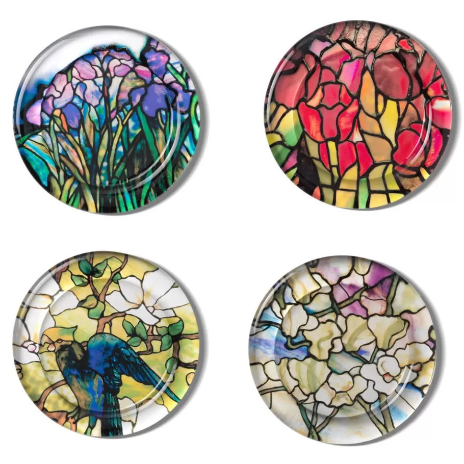 The Met Store Tableware*Louis C. Tiffany Stained-Glass Coasters