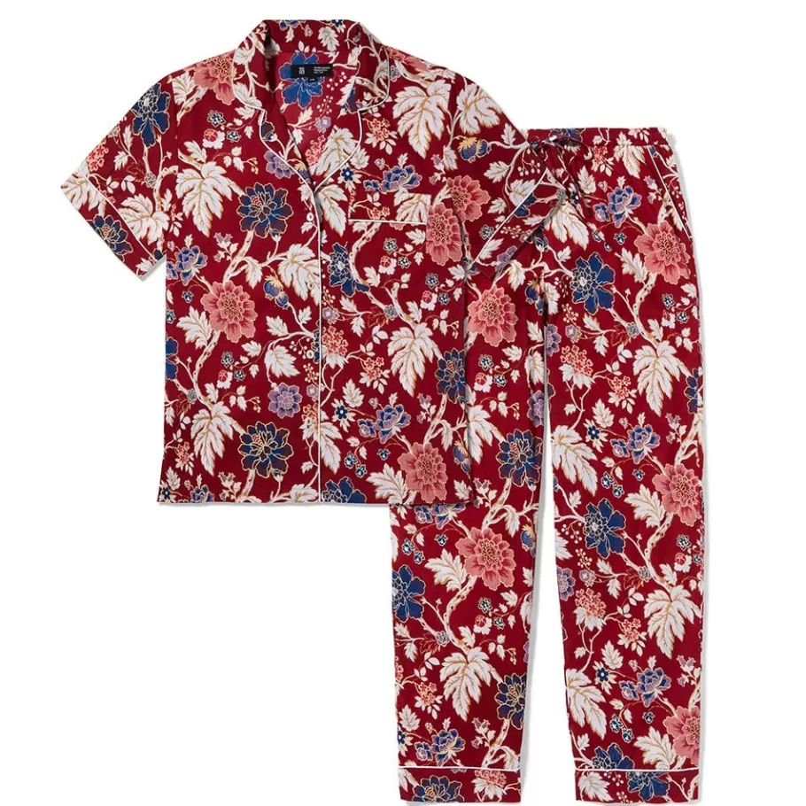 The Met Store Clothing*Lyon Floral Cotton Women's Pajamas