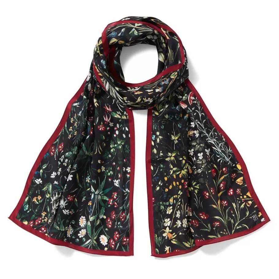 The Met Store Scarves & Wraps*Medieval Millefleurs Oblong Silk Scarf