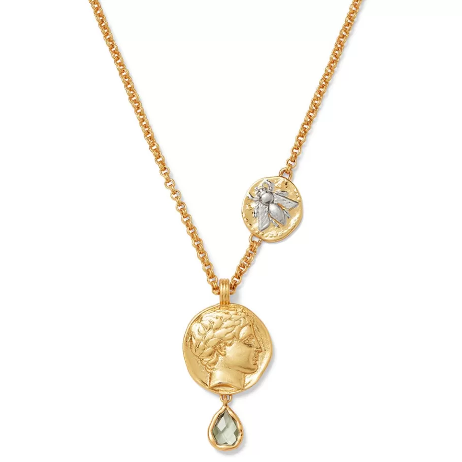 The Met Store Necklaces*Mediterranean Coin Pendant Necklace