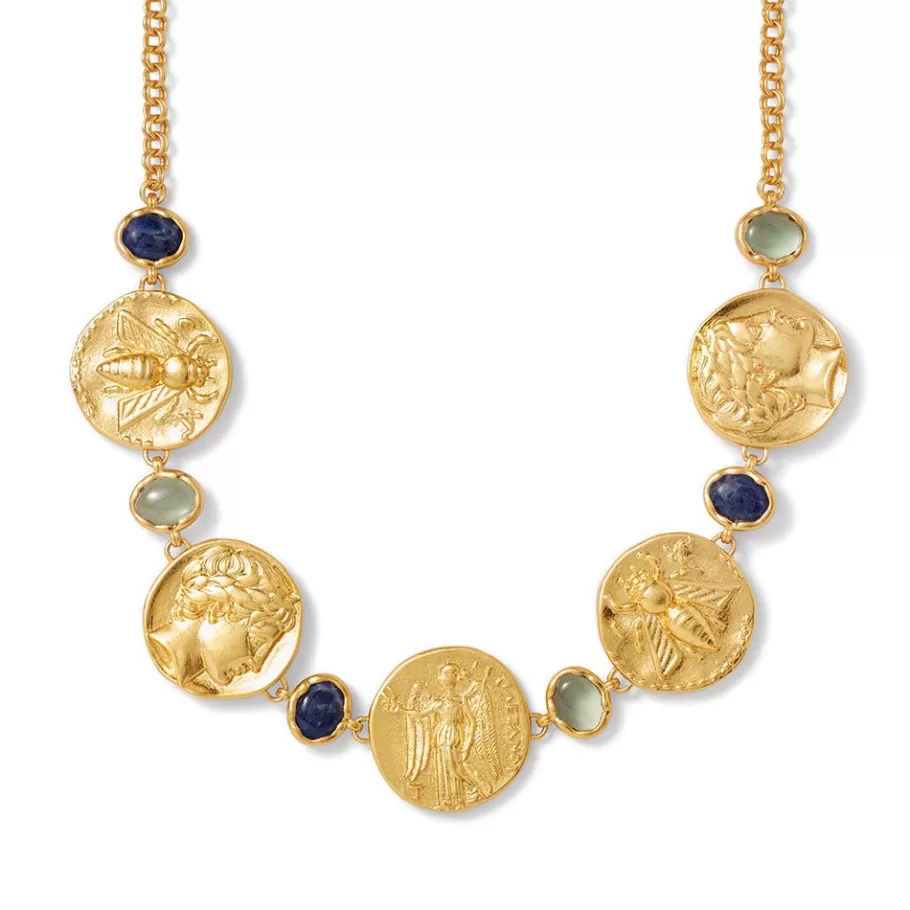 The Met Store Necklaces*Mediterranean Coin Statement Necklace