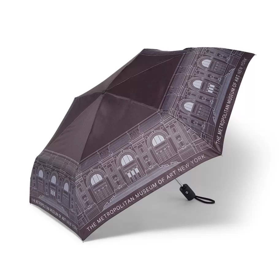 The Met Store Small Accessories*Met Facade Folding Umbrella