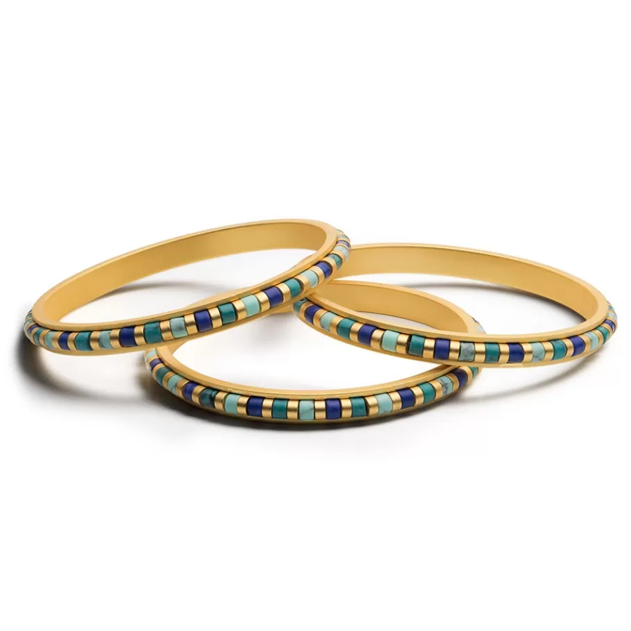 The Met Store Bracelets*Middle Kingdom Cylindrical Bead Bangles