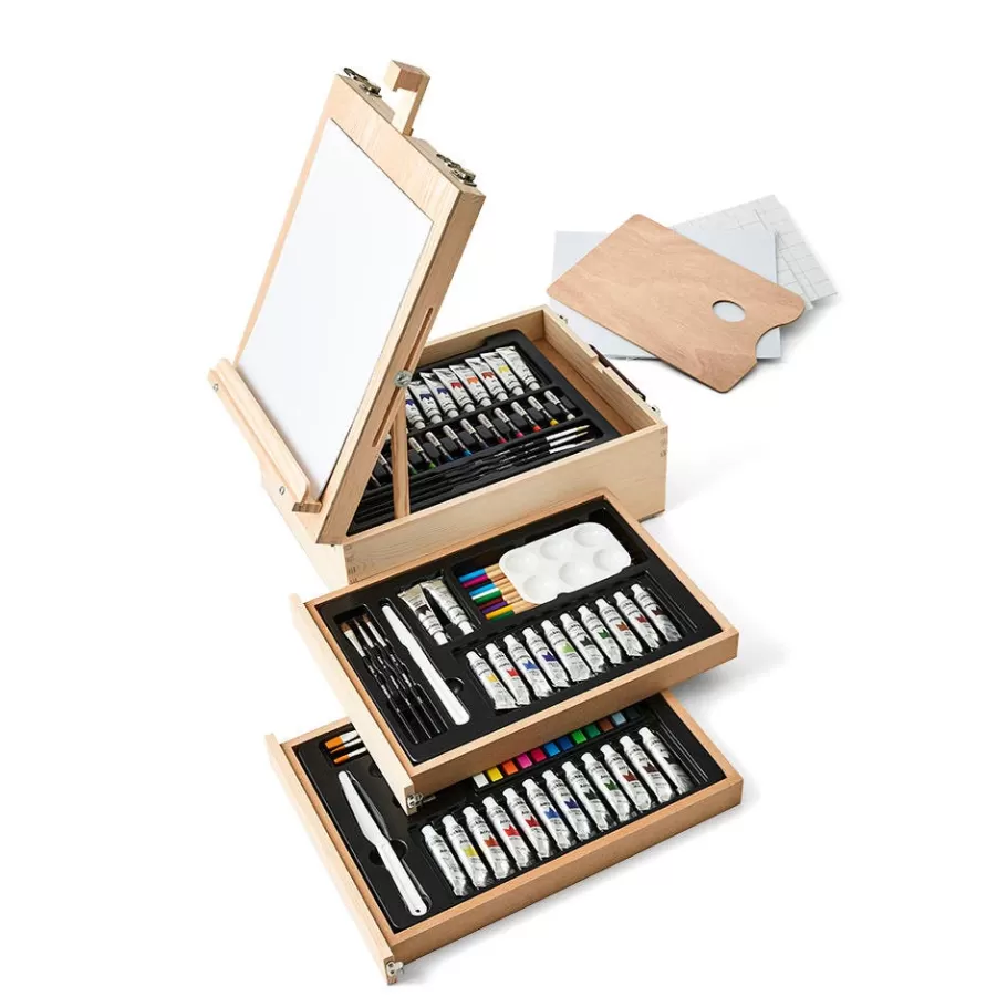 The Met Store Art Supplies & Easels*Mixed Media Easel Box Art Set